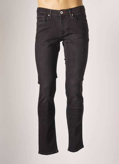 Jeans coupe slim noir DELAHAYE pour homme