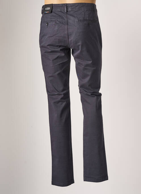 Pantalon chino bleu DELAHAYE pour homme
