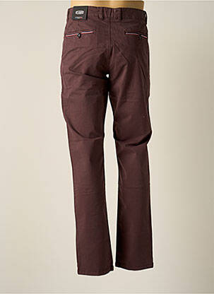 Pantalon chino poches taille normale violet DELAHAYE homme