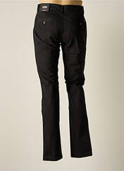 Pantalon chino noir DELAHAYE pour homme seconde vue