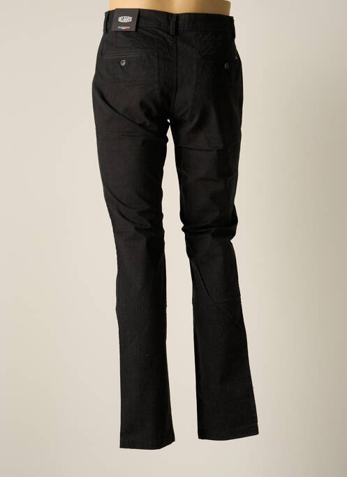 Pantalon chino noir DELAHAYE pour homme
