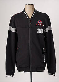 Veste casual resserrée sur le bas noir DELAHAYE homme