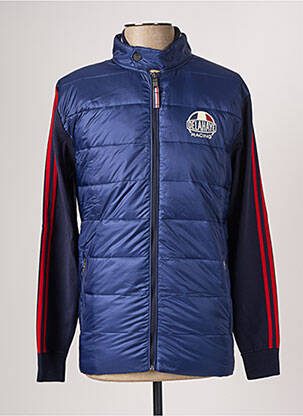 Veste casual poches bleu DELAHAYE homme