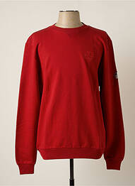 Sweat-shirt stretch manches longues rouge DELAHAYE homme