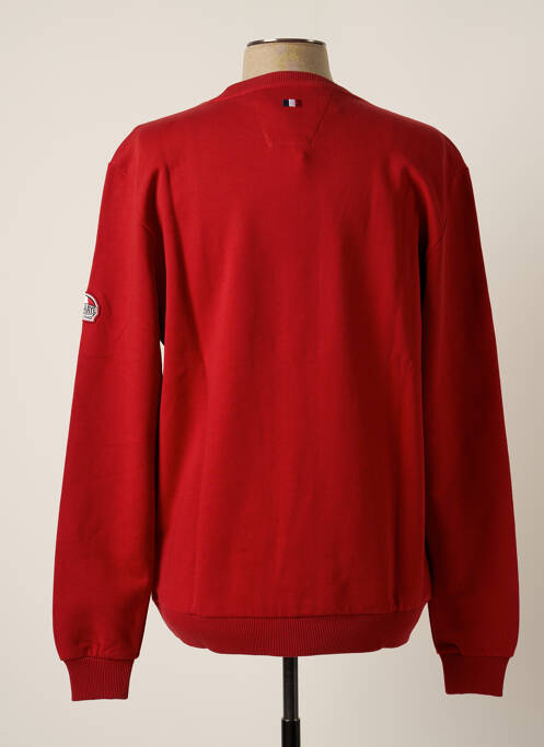 Sweat-shirt rouge DELAHAYE pour homme