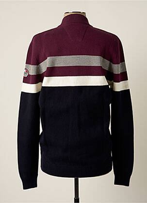Veste casual manches longues bleu DELAHAYE homme