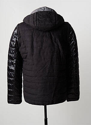 Doudoune poches a capuche noir DELAHAYE homme