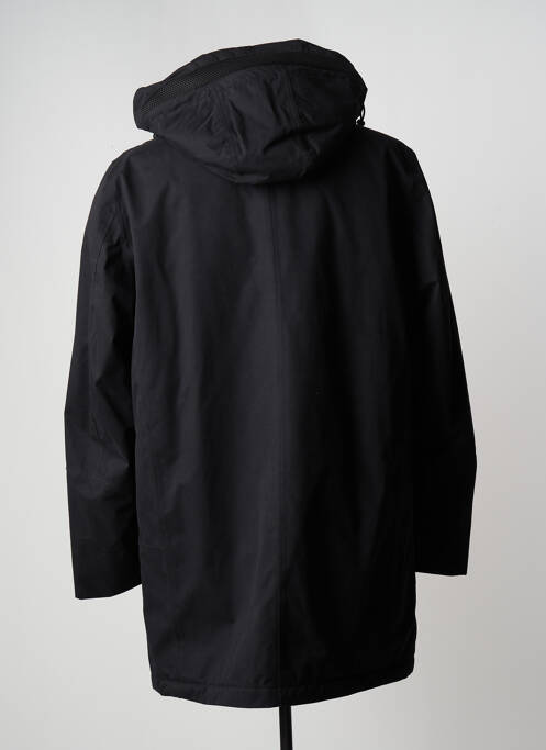 Manteau long noir DELAHAYE pour homme