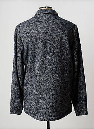 Doudoune poches sans capuche bleu DELAHAYE homme