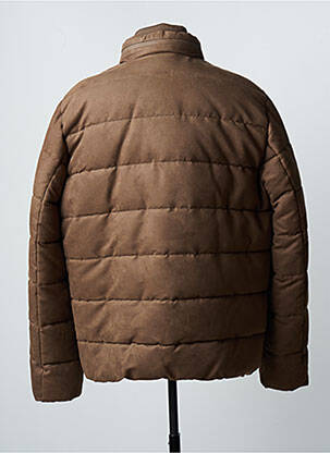 Doudoune poches sans capuche marron DELAHAYE homme