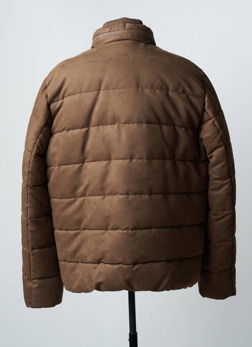 Doudoune marron DELAHAYE pour homme