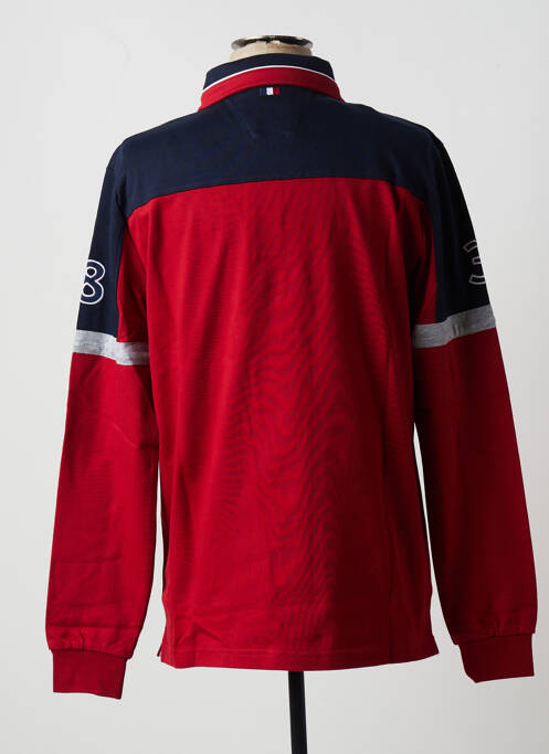 Polo rouge DELAHAYE pour homme