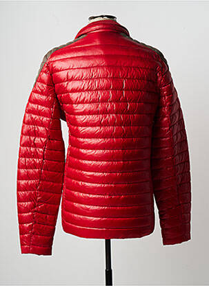 Doudoune poches sans capuche rouge DELAHAYE homme