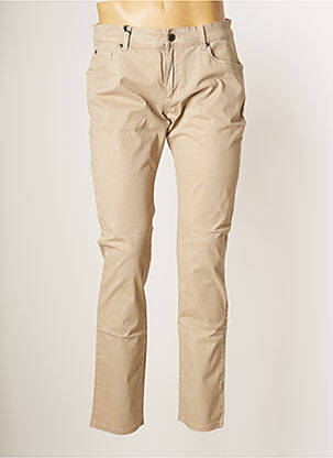 Pantalon slim beige FYNCH-HATTON pour homme