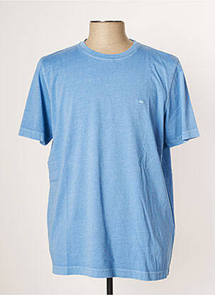 T-shirt bleu FYNCH-HATTON pour homme