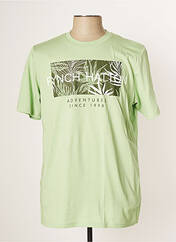 T-shirt vert FYNCH-HATTON pour homme seconde vue