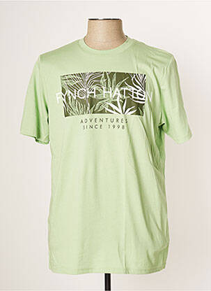T-shirt vert FYNCH-HATTON pour homme