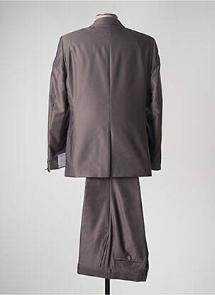 Costume de ville manches longues marron MASTERHAND homme