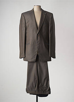 Costume de ville manches longues marron MASTERHAND homme