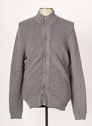 Gilet manches longues stretch gris HARRIS WILSON femme
