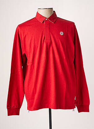 Polo rouge SERGE BLANCO pour homme