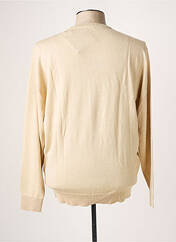 Pull beige SERGE BLANCO pour homme seconde vue