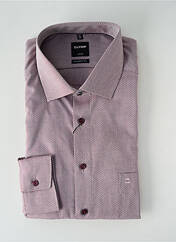 Chemise manches longues violet OLYMP pour homme seconde vue