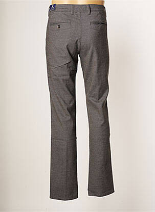 Pantalon chino poches taille normale gris PIONIER homme