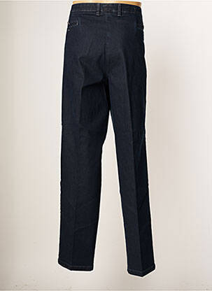 Pantalon chino poches taille normale bleu SAINT HILAIRE homme