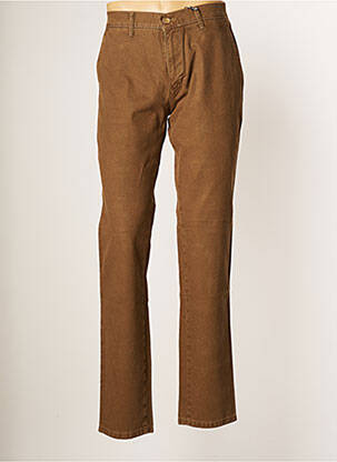 Pantalon chino marron PIONIER pour homme