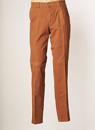 Pantalon chino marron SAINT HILAIRE pour homme