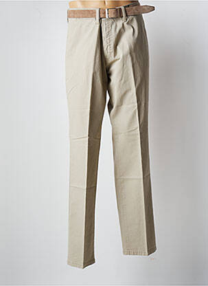 Pantalon chino beige PIONIER pour homme