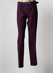 Pantalon chino violet MEYER pour homme seconde vue