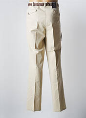 Pantalon droit beige MEYER pour homme seconde vue