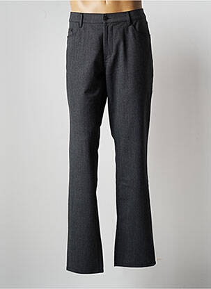 Pantalon slim fermeture zippée sous rabat boutonné taille normale gris SAINT HILAIRE homme