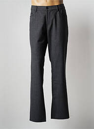 Pantalon slim fermeture zippée sous rabat boutonné taille normale gris SAINT HILAIRE homme