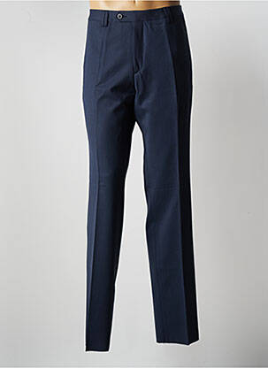 Pantalon droit stretch taille normale bleu NINO LORETTI homme