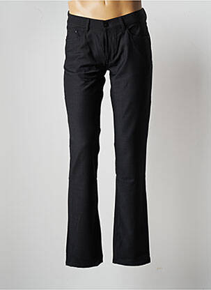 Pantalon slim noir SAINT HILAIRE pour homme