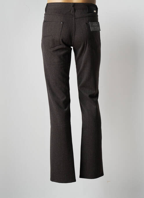 Pantalon slim marron SAINT HILAIRE pour homme