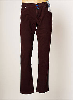 Pantalon slim stretch taille normale rouge M5 BY MEYER homme