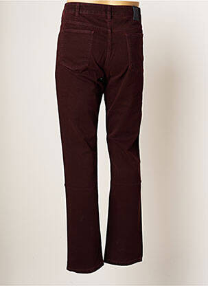 Pantalon slim stretch taille normale rouge M5 BY MEYER homme