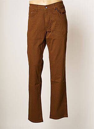 Pantalon droit marron PIONEER pour homme