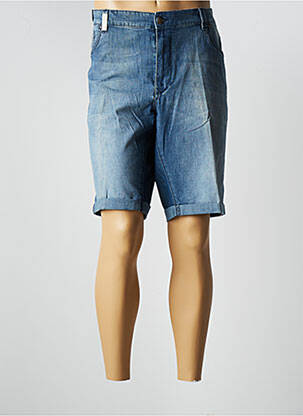 Bermuda stretch taille normale bleu SEA BARRIER homme