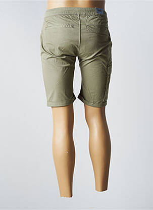 Bermuda stretch taille normale vert PIONEER homme