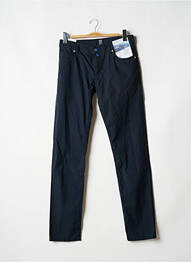 Pantalon slim tissage popeline taille normale bleu M5 BY MEYER homme