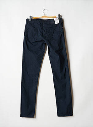 Pantalon slim tissage popeline taille normale bleu M5 BY MEYER homme
