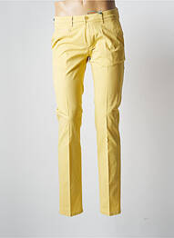 Pantalon slim stretch jaune PIONEER homme