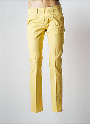 Pantalon slim stretch jaune PIONEER homme