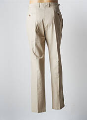 Pantalon droit beige SAINT HILAIRE pour homme seconde vue