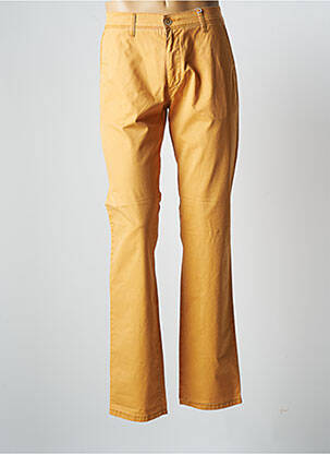 Pantalon droit orange PIONIER pour homme
